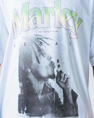 Camiseta Oversize Blanca Marley
