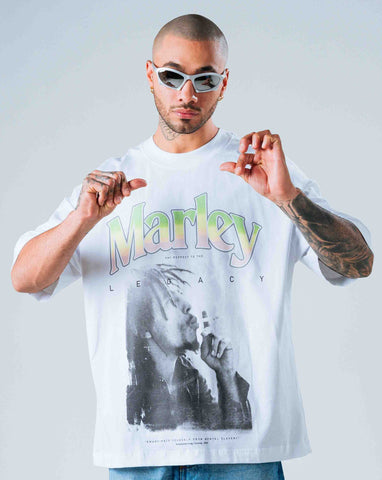 Camiseta Oversize Blanca Marley