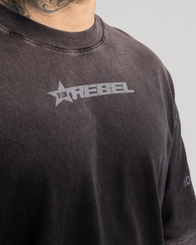 Camiseta Oversize Layered Dark