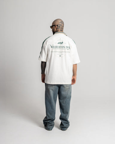 Camisa Oversize Ivory Graphic