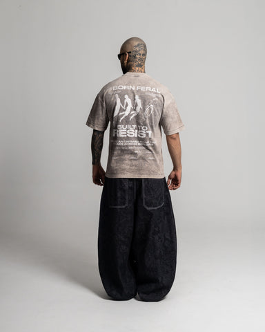 Camiseta Oversize Feral Wash