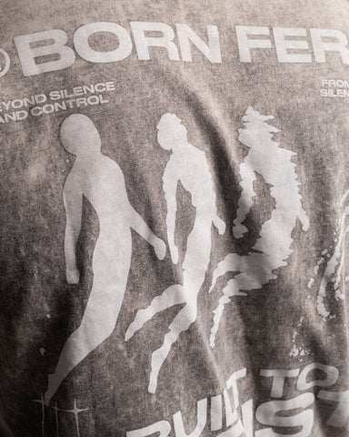 Camiseta Oversize Feral Wash