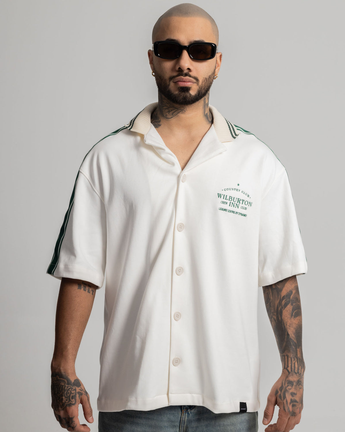 Camisa Oversize Ivory Graphic