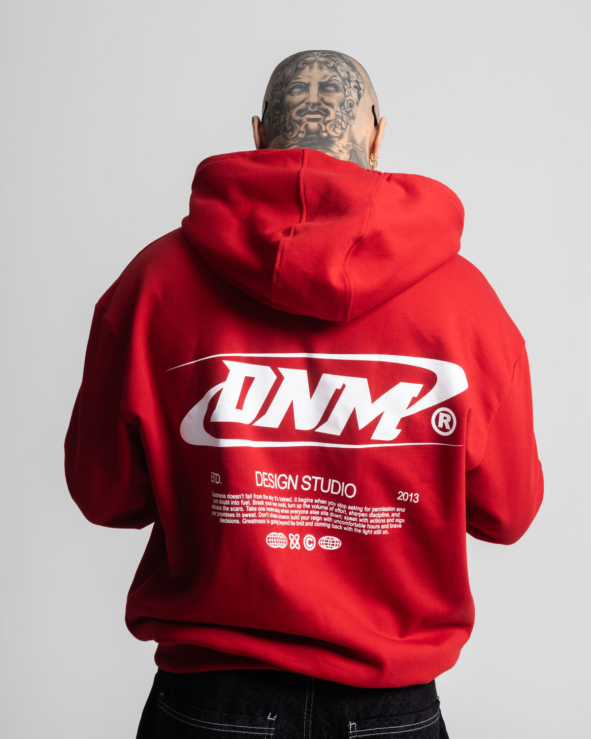 Hoodie Oversize DNM Red