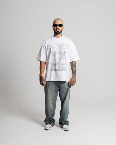 Camiseta Oversize Ángel Blanco