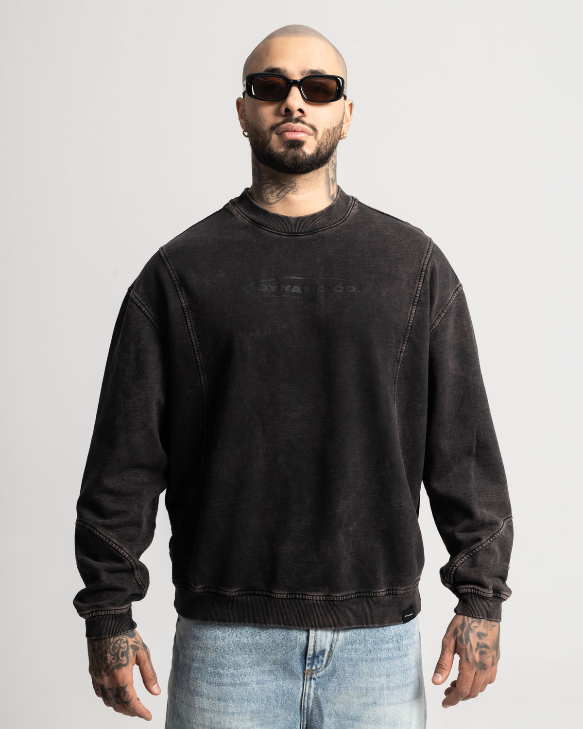 Buzo Regular Desgastado Dark