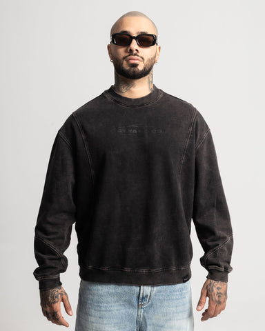 Buzo Regular Desgastado Dark