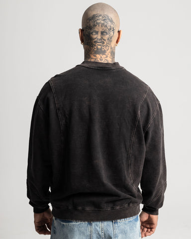 Buzo Regular Desgastado Dark