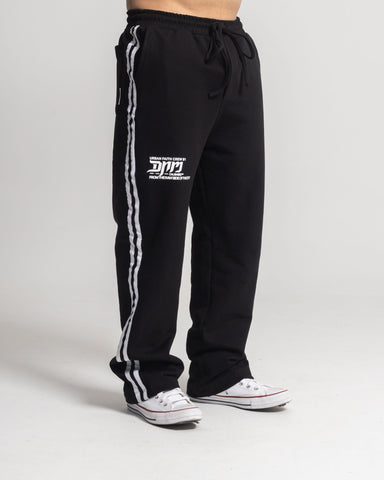 Sudadera Negra Stripe