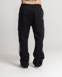 Sudadera Negra Stripe