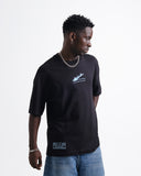 Camiseta Negra Oversize - Si Nos Mueve Nos Une