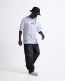 Camiseta Blanca Oversize - Si Nos Mueve Nos Une