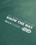 Camiseta Verde Washed Oversize Stay
