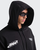 Hoodie Negro  Oversize Night Signal