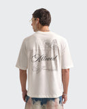 Camiseta Crudo Oversize Flaws