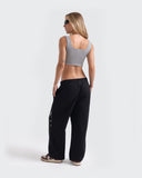 Crop Top Essential Gris