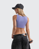Crop Top Essential Lila