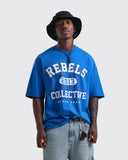 Camiseta Azul Oversize Rebels Club