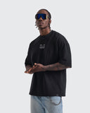 Camiseta Negra Oversize Unbroken
