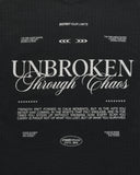 Camiseta Negra Oversize Unbroken