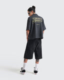 Camisa Gris Boxy Street Royalty Polo