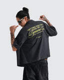 Camisa Gris Boxy Street Royalty Polo