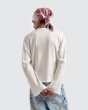 Camiseta Crudo Boxy Manga Larga Legacy