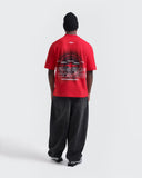 Camiseta Roja Oversize Mindset