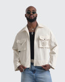 Chaqueta Ivory Boxy Essential