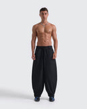 Pantalón Negro Barrel Fit Shadow Tailor