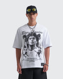 Camiseta Blanca Oversize - Edición The King Of The Game