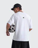 Camiseta Blanca Oversize - Edición The King Of The Game