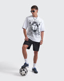 Camiseta Blanca Oversize - Edición The King Of The Game