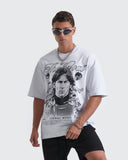 Camiseta Blanca Oversize - Edición The King Of The Game