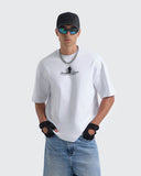 Camiseta Blanca Oversize - Edición The King Of The Game