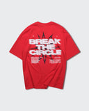 Camiseta Roja Oversize Red Impact