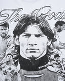 Camiseta Blanca Oversize - Edición The King Of The Game