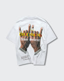 Camiseta Blanca Boxy Divine Sentence