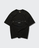 Camiseta Negra Oversize Darkness