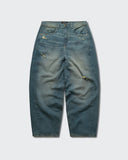 Jeans Azul Barrel Matizado
