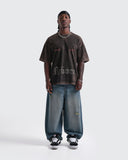 Camiseta Washed Oversize Sinner