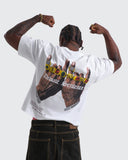 Camiseta Blanca Boxy Divine Sentence
