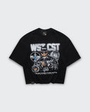 Camiseta Negra Boxy Eazy