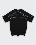 Camiseta Negra Oversize Riot