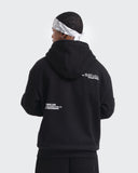 Hoodie Negro Oversize Born To Disobey