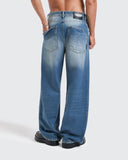 Jean Wide Leg Old blue