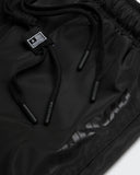 Sudadera Negra Nylon Waves