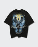 Camiseta Negra Oversize Darkness