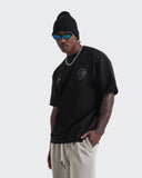 Camiseta Negra Oversize Spiritus