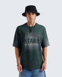 Camiseta Verde Oversize Untamed